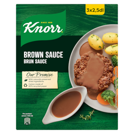 Knorr Brun Sauce (3x30 g)