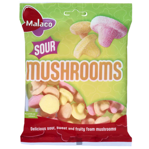 Malaco Sour Skum Svampe