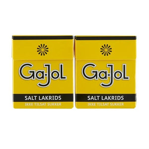 Ga-Jol Salt Lakrids (Gul) - 2-pack