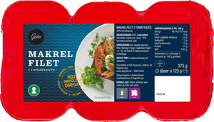 Gestus Makrel i Tomat - 3-pack