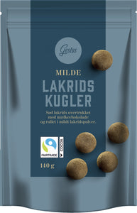 Gestus Lakridskugler (mild) - 110 g - Not exactly as shown