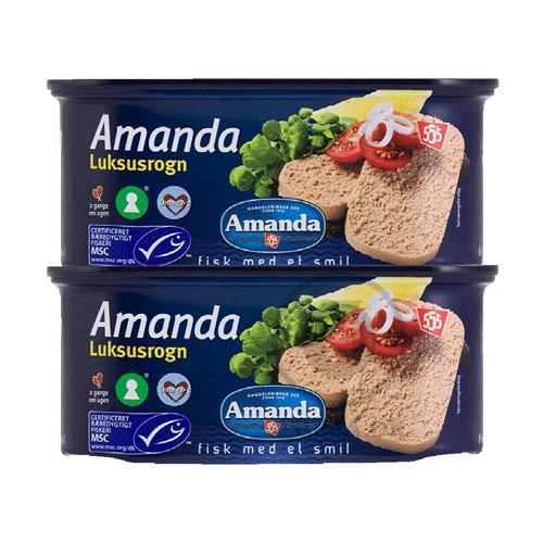 Amanda Luksusrogn (2 pcs)